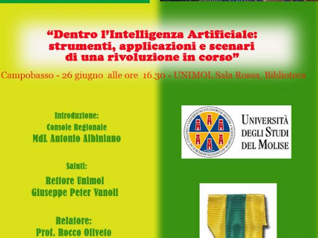“Dentro l’Intelligenza Artificiale: strumenti, applicazioni e scenari di una rivoluzione incorso”