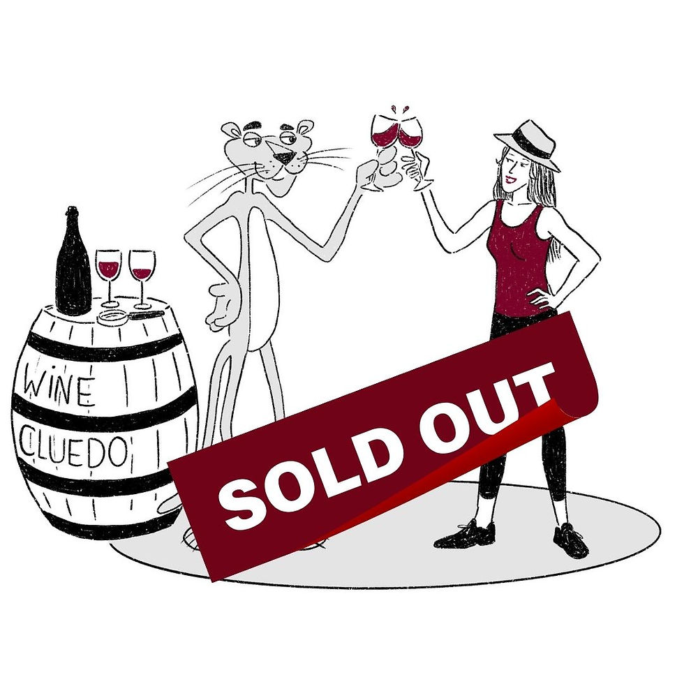 SOLD OUT - Wine Cluedo - 12 October 2024