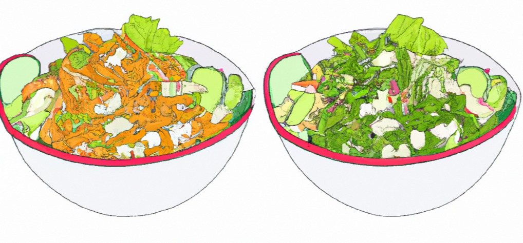 Arranged Food and Objects