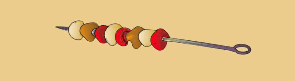 Arranged Food and Objects