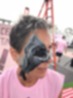 Shark Face Paint