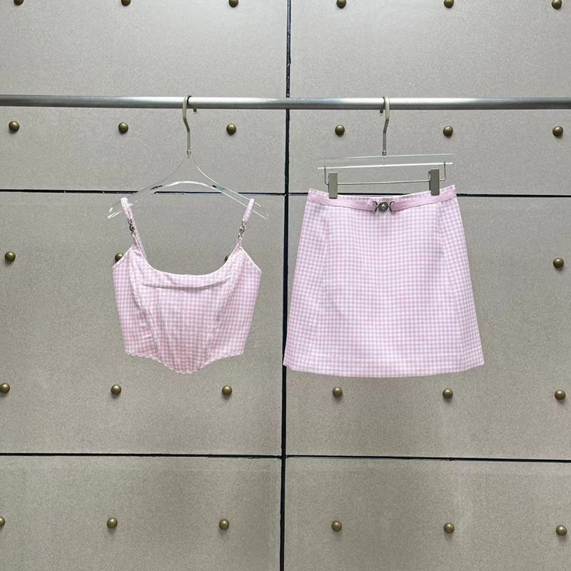 Thumbnail: Women's Set with Top and Mini Skirt