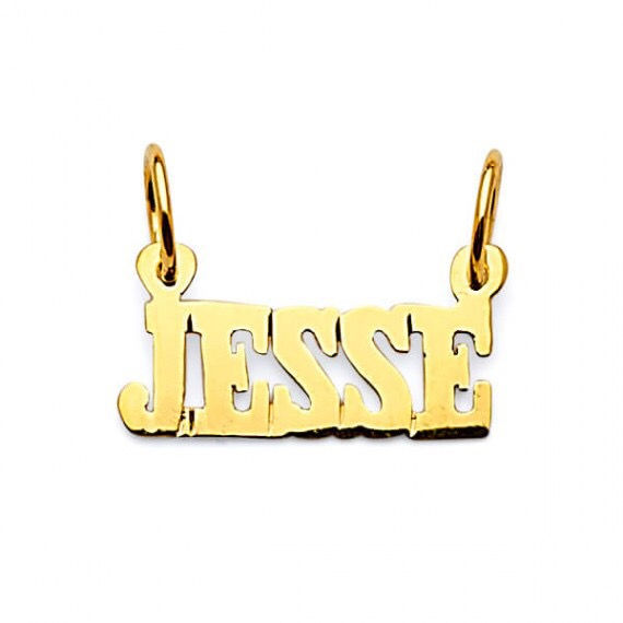 Personalized pendant in Gold