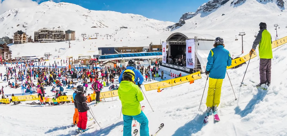 Tignes in the Springtime