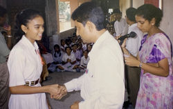 Compering InterHouse Competition