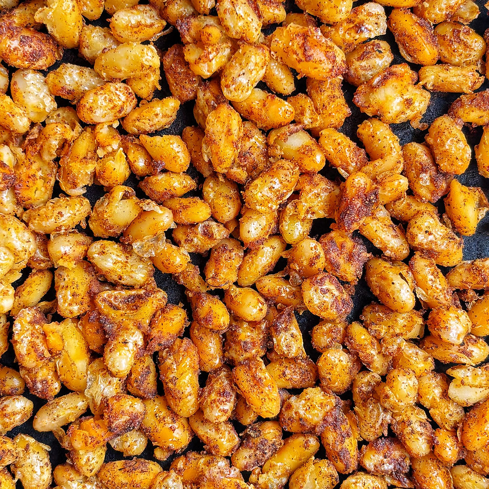 Fajita-spiced white beans.
