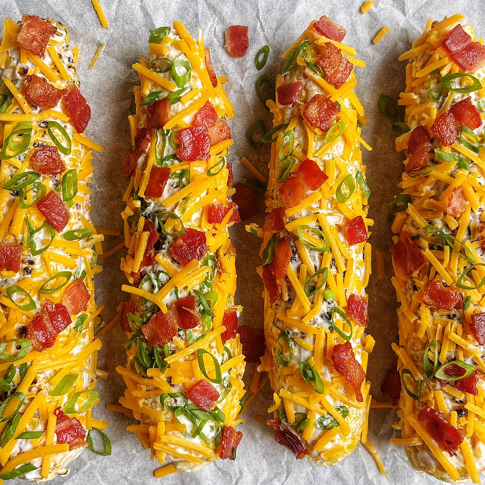 Fully Loaded Corn on the Cob