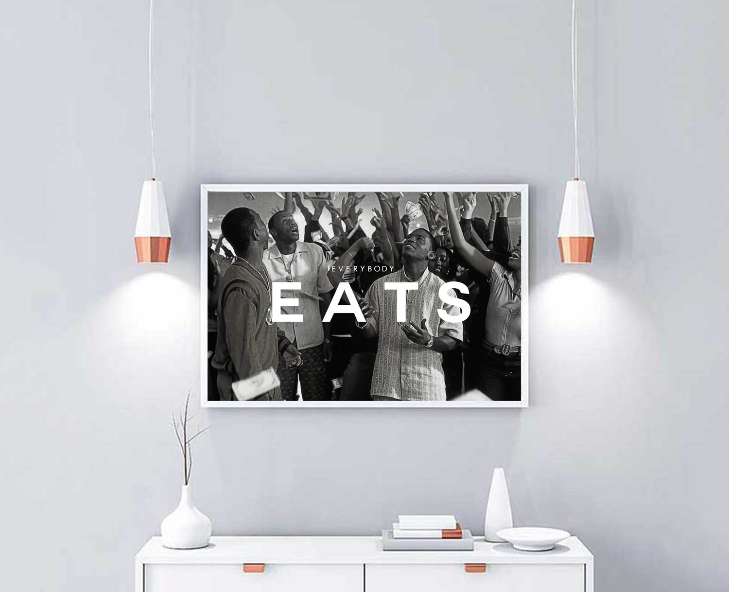 Paid In Full Everybody Eats Poster Hypebeast Poster Motivational Slogan Art Takeflight214