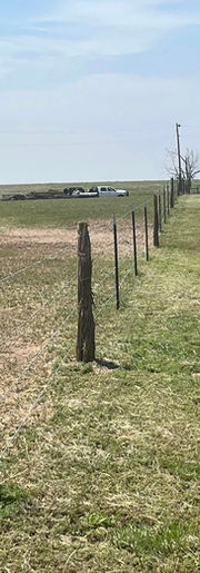 Barbed Wire Fence - Farm