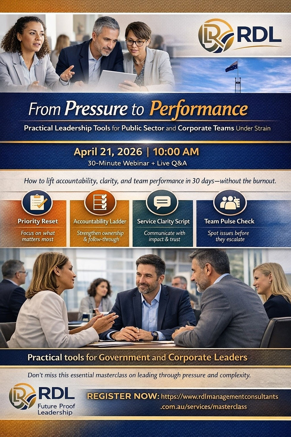 From Pressure to Performance - Masterclass