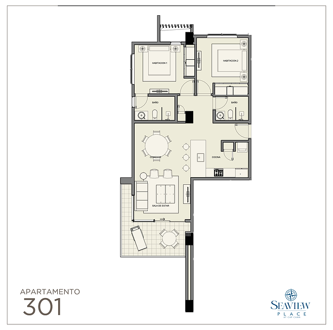 SEAVIEW Apartamento Nivel 1