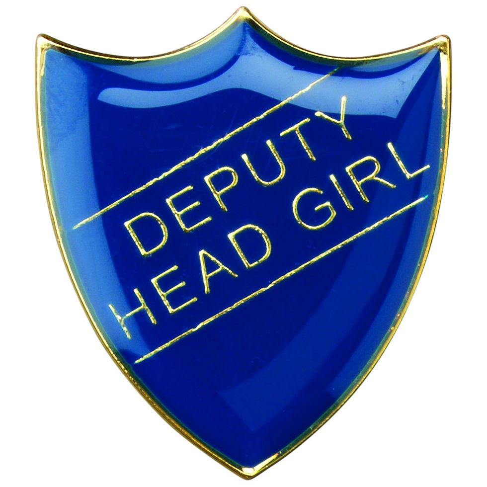 Thumbnail: BDG-DG School Shield Badge (Deputy Head Girl)
