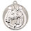 Thumbnail: MV20 50mm Equine 'two Colour' Medal - Matt Silver|Gold