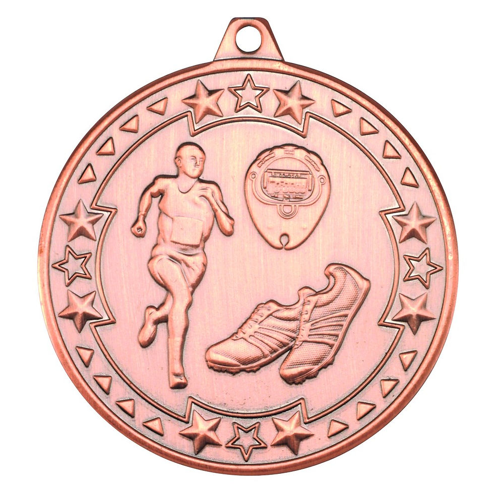 Thumbnail: M71 50mm Tri Star Athletics Medal