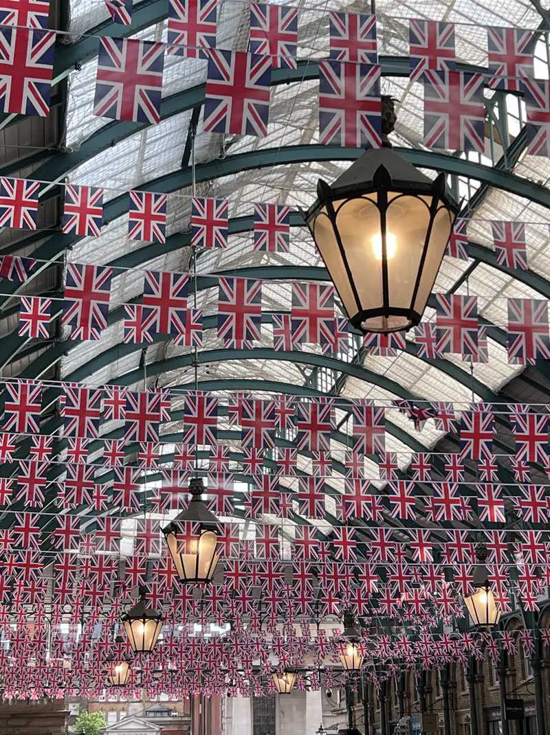 Convent Garden Market Union Jacks