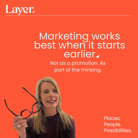 If marketing comes in last, it's already limited.