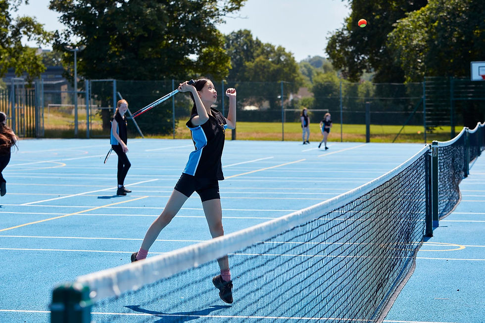 Tennis Croesyceiliog School