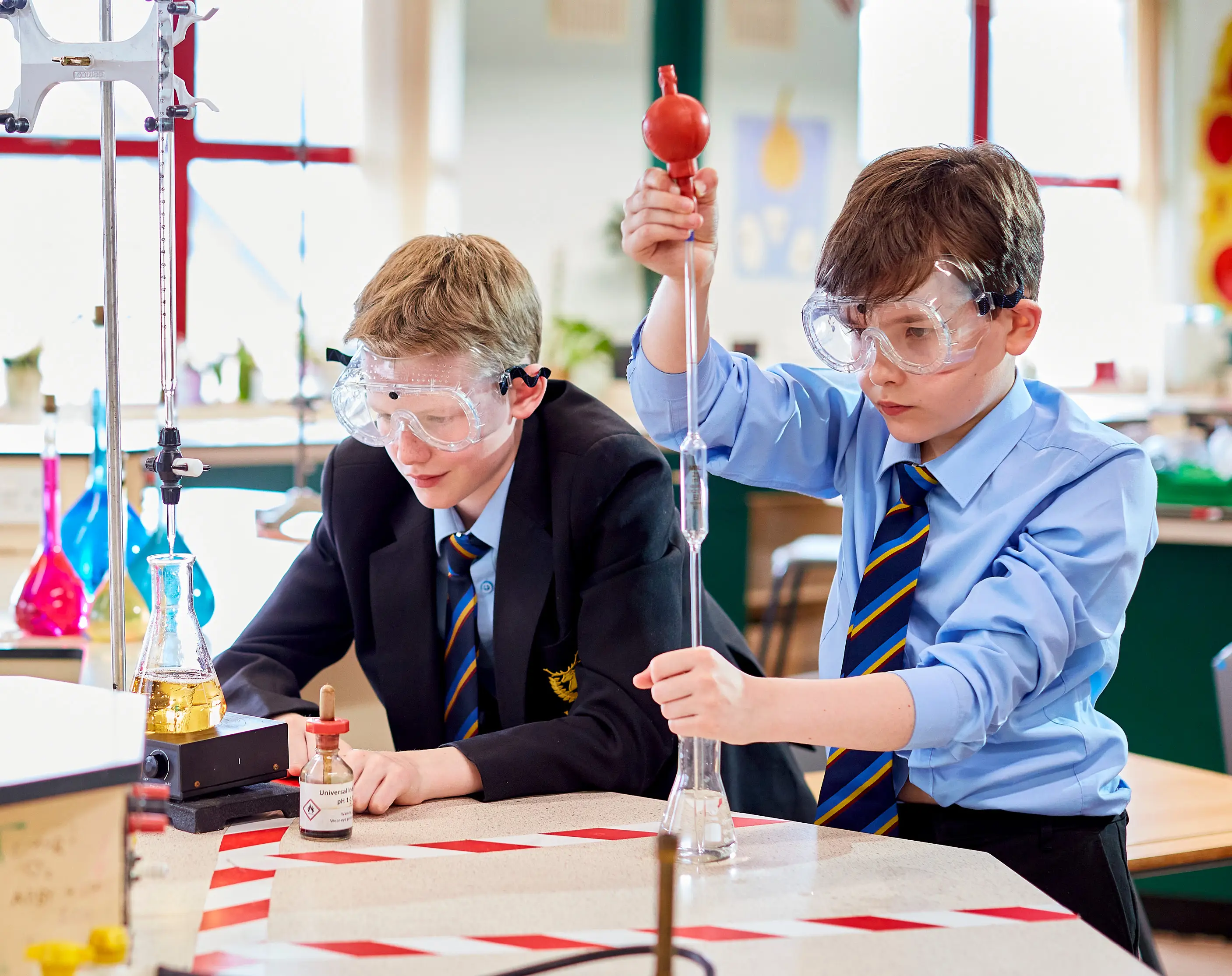 Bassaleg school students in classroom