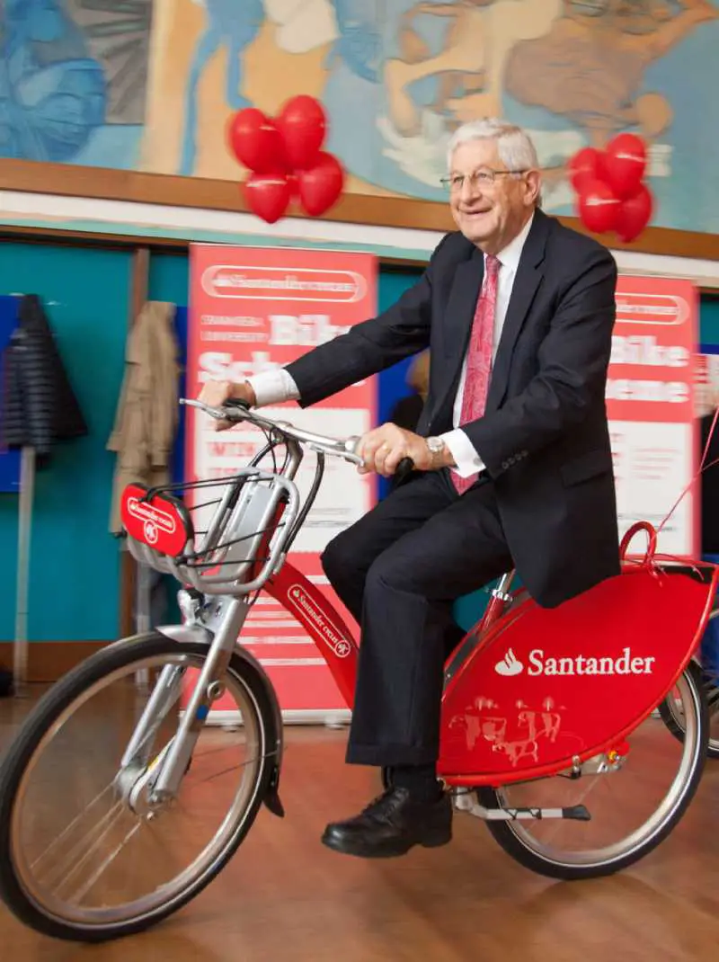 Santander Bike Scheme VC Riding the Bike