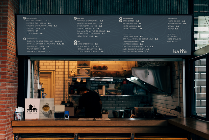 Kaffa Coffee Shop | Interior Design