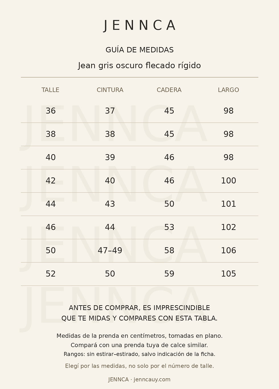 Miniatura: Jean gris oscuro flecado rígido