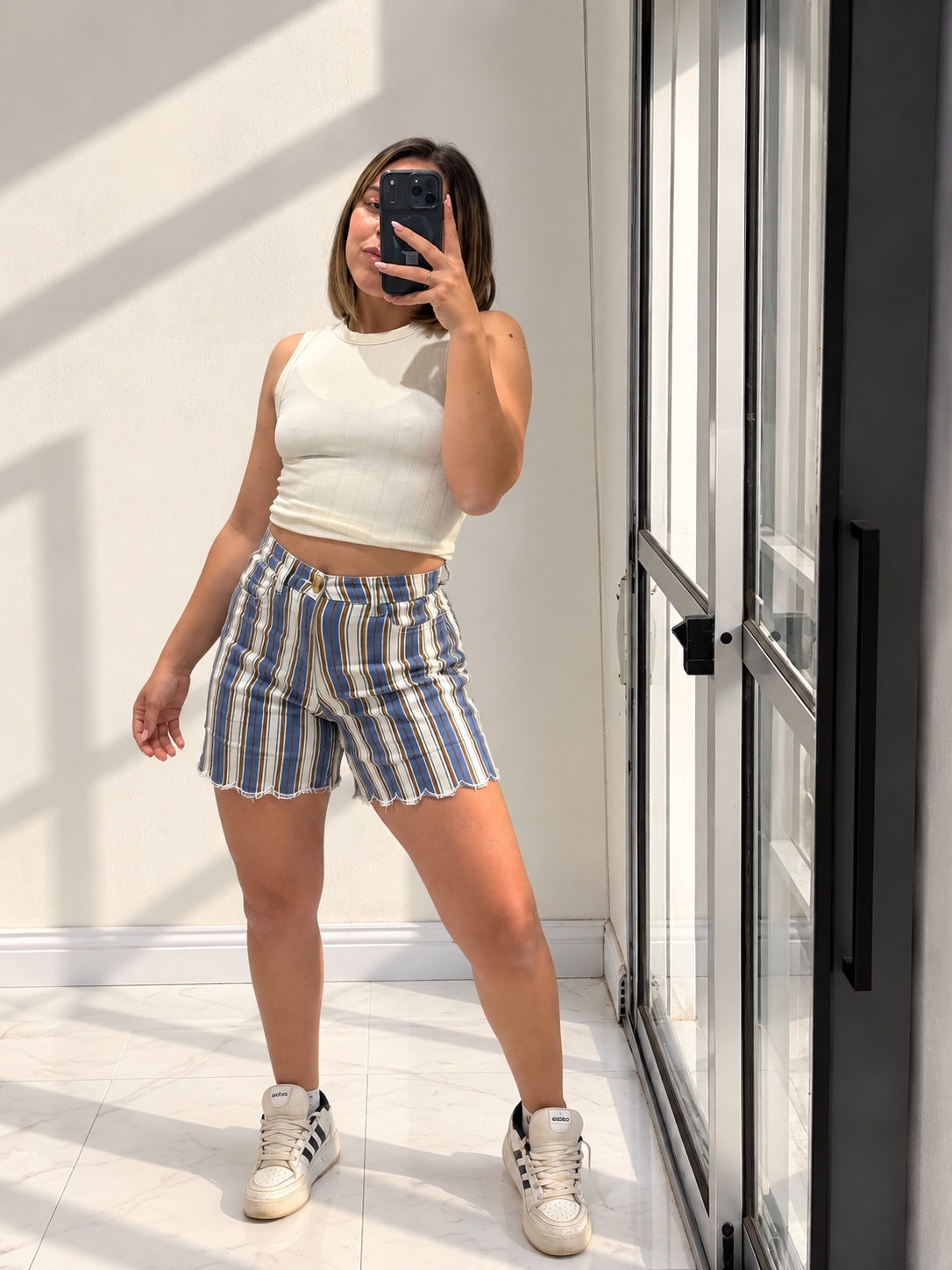 Short bermuda a rayas 6585