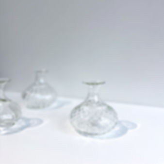 Kurumi Glass Flower Vase