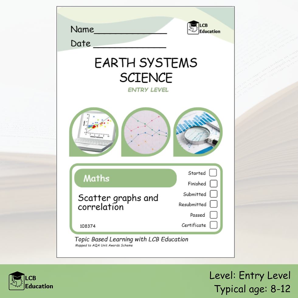 Thumbnail: Earth Systems Science: Entry Level Workbooks