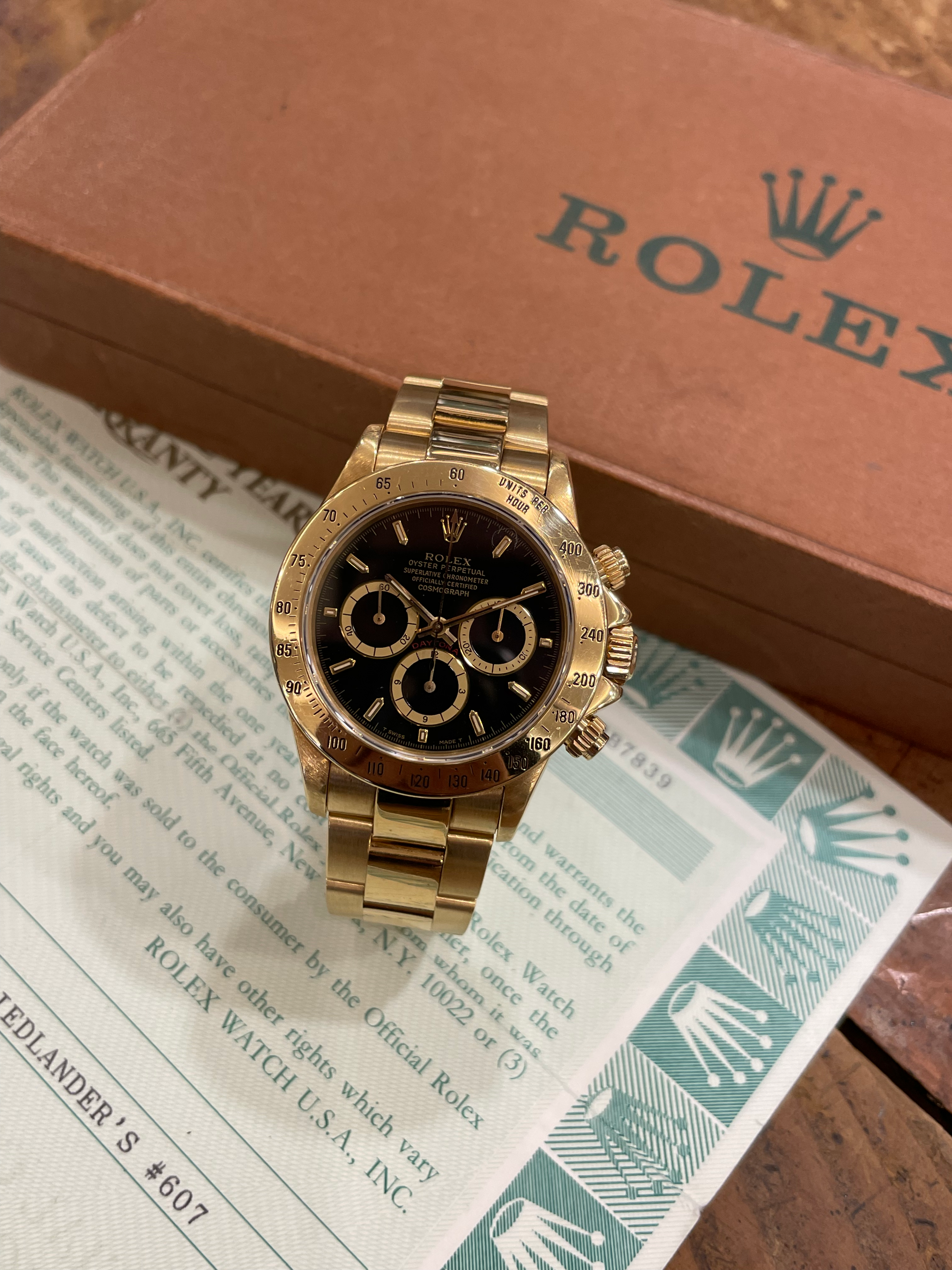 Rolex Cosmograph Daytona "Zenith" 16528 - 41.000€