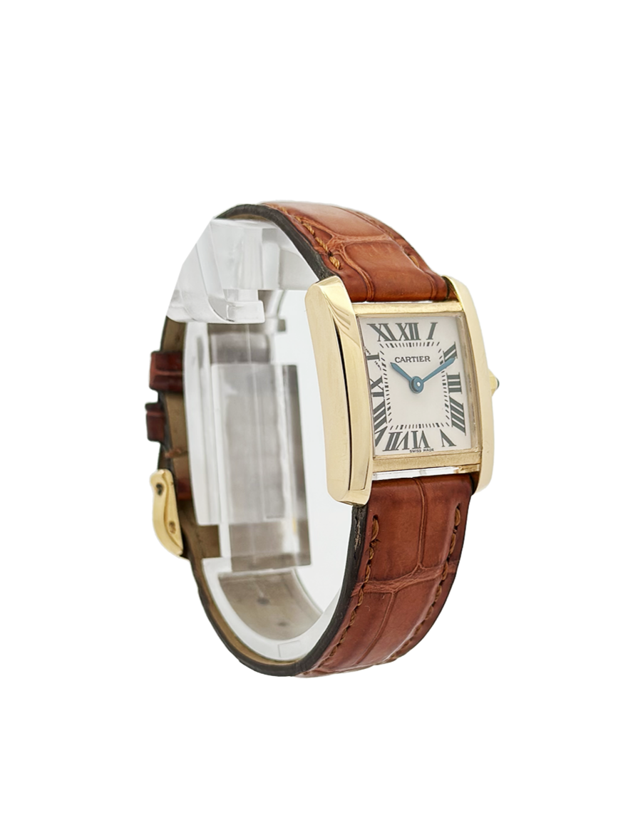 Thumbnail: CARTIER TANK FRANCAISE YELLOW GOLD SMALL - 5.400€
