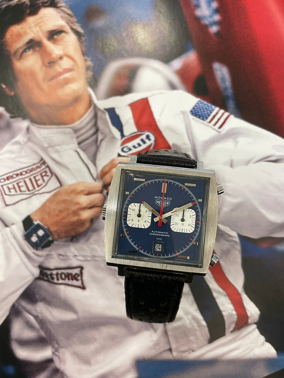 Heuer Monaco Vintage "Steve Mc Queen" - 11.000€