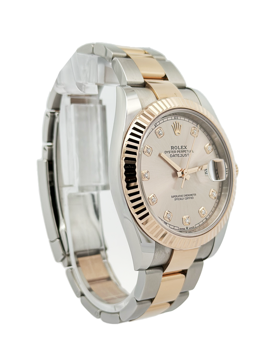 Miniature : ROLEX DATEJUST 41 "SUNDUST DIAMONDS" - 126331 - 14.700€