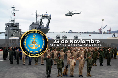 23 de noviembre. - Día de la Armada de México