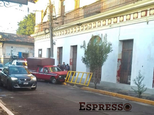 Barandal recién instalado