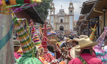 Iniciaron las fiestas patronales en Xico, en honor a Santa María Magdalena