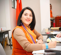 Male Cano Servín se reúne con la prensa coatepecana