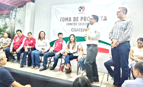 El PRI Coatepec se reestructura para llevar al triunfo a sus candidatos: Baizabal