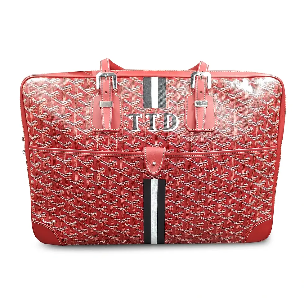 goyard bag personalization