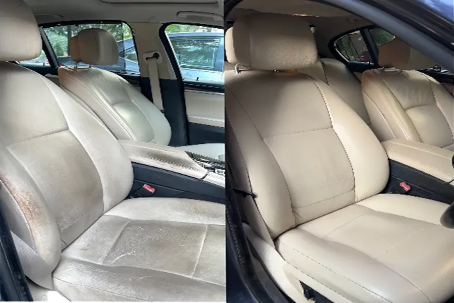 bmw leather seat repair near me