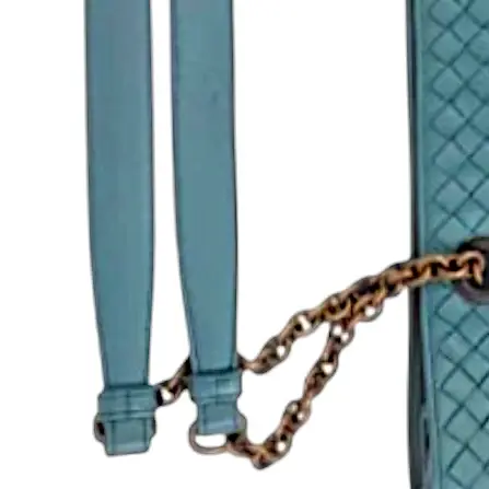 After Luxury Bottega Veneta Handbag Handle Crack Repair & Recolor Service
