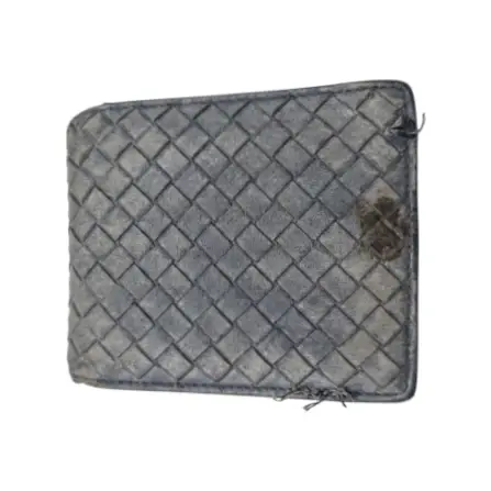 Before Luxury Bottega Veneta Wallet Leather Repair & Recolor Service