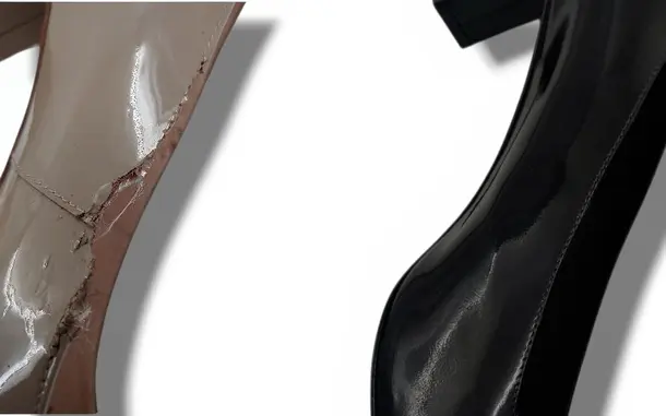 leather heel repair