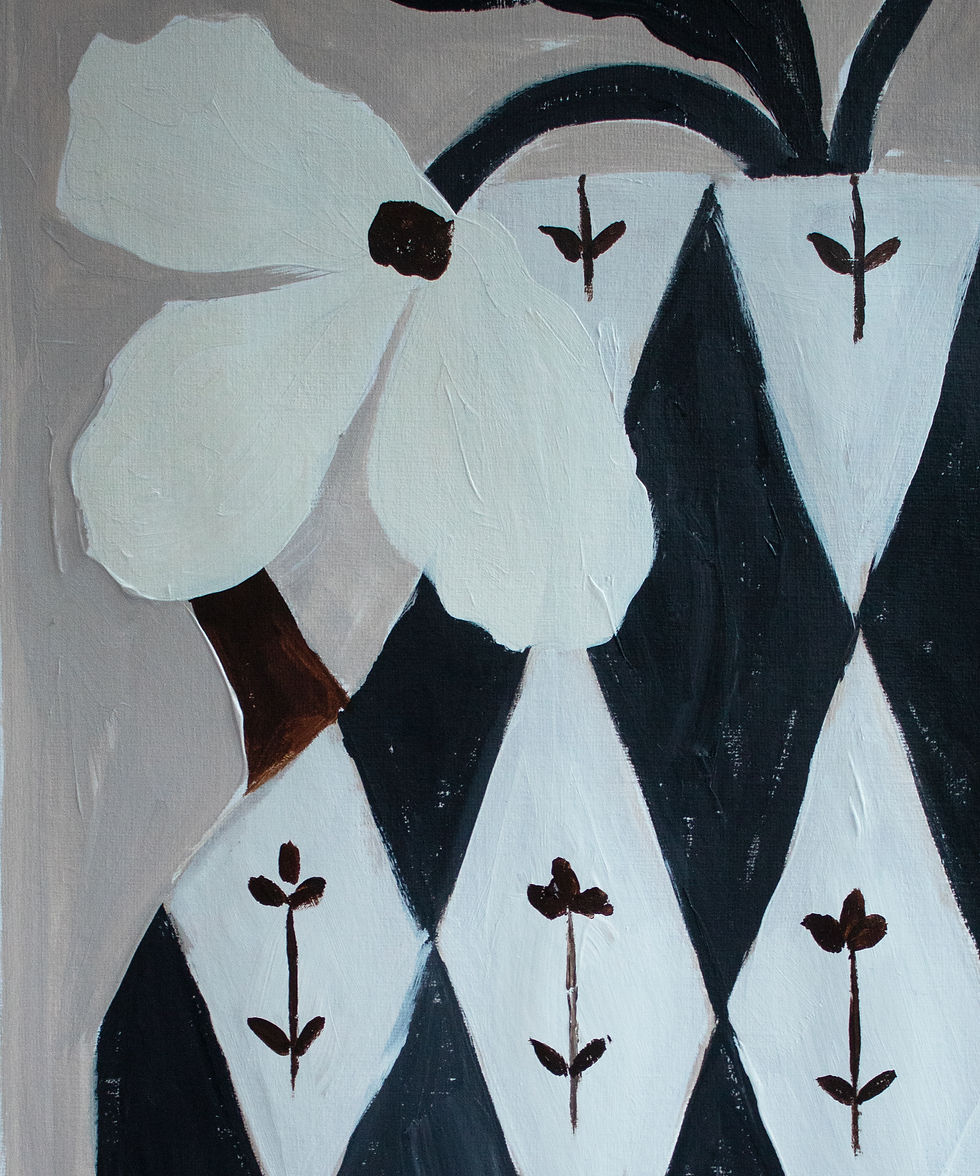Thumbnail: Diamond Vase- Original painting