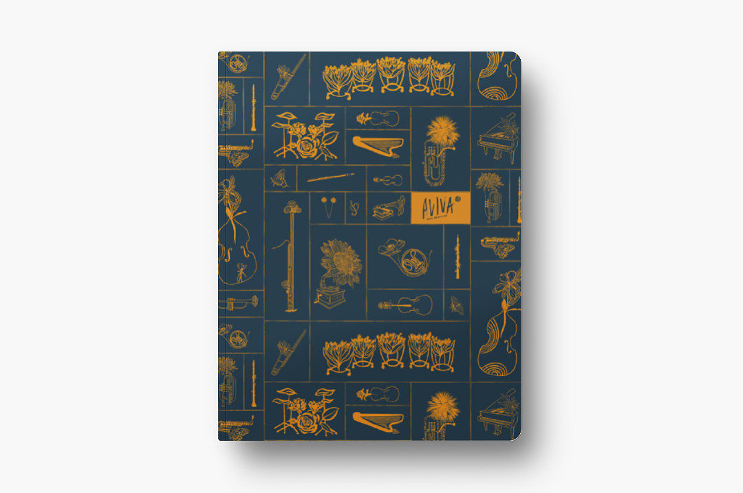 Botanical Symphony Orchestra Notebook