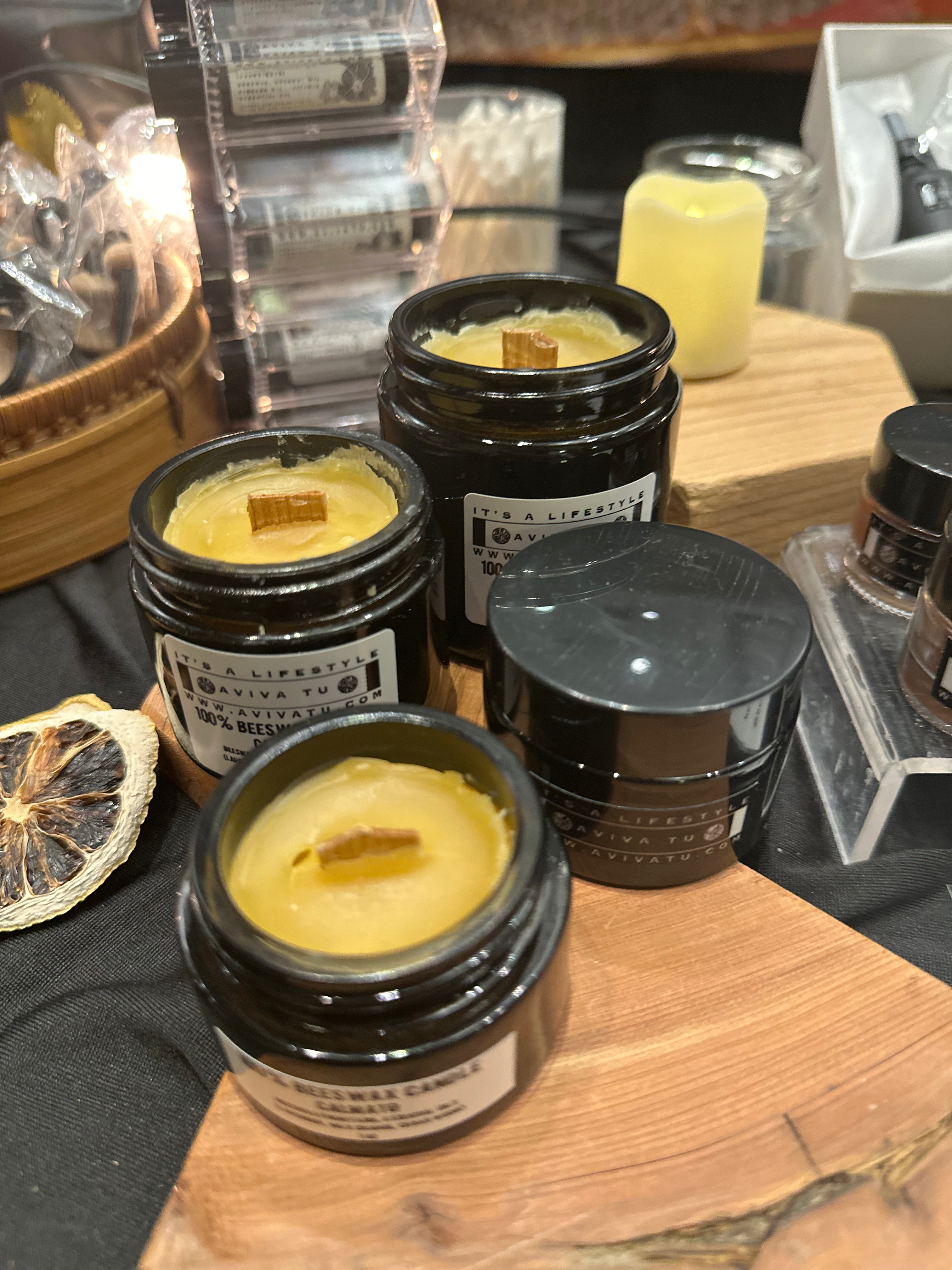 100% Beeswax Candle