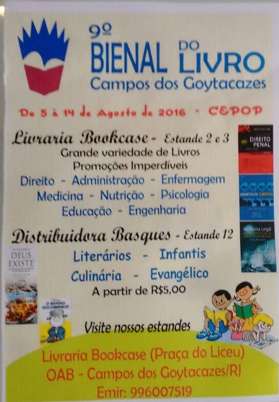 Nona edição da Bienal do Livro