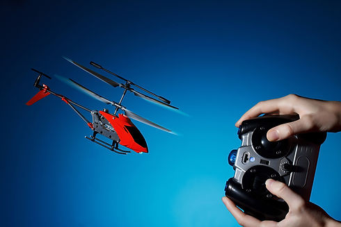 Toy plane with remote control