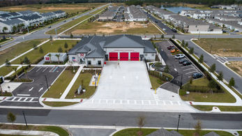 Aerial photo of Fire Station 21, Kissimmee Florida