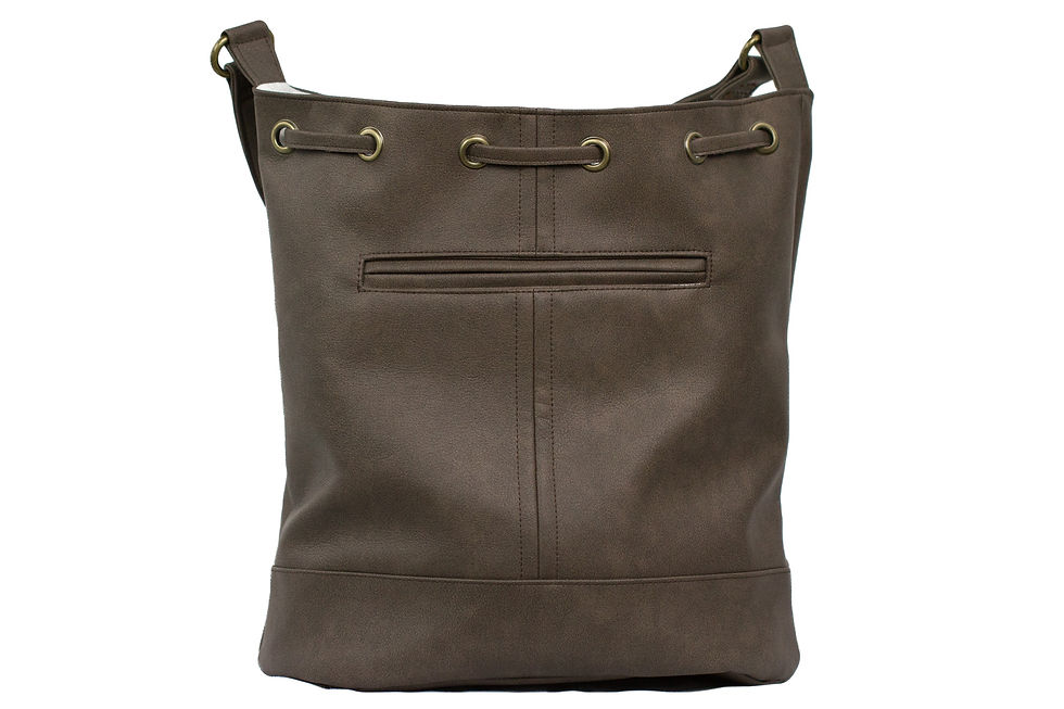 Thumbnail: Drawstring Bucket Handbag