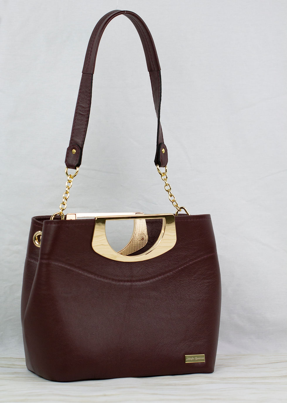 Thumbnail: Burgundy 5th Avenue Handbag